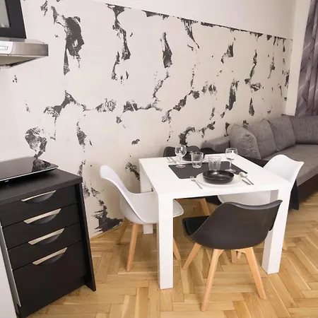 Black & White Apartment Prague By Wenceslas Square And Muzeum Room photo