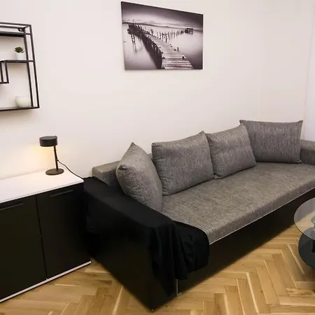 Black & White Apartment Prague By Wenceslas Square And Muzeum Room photo