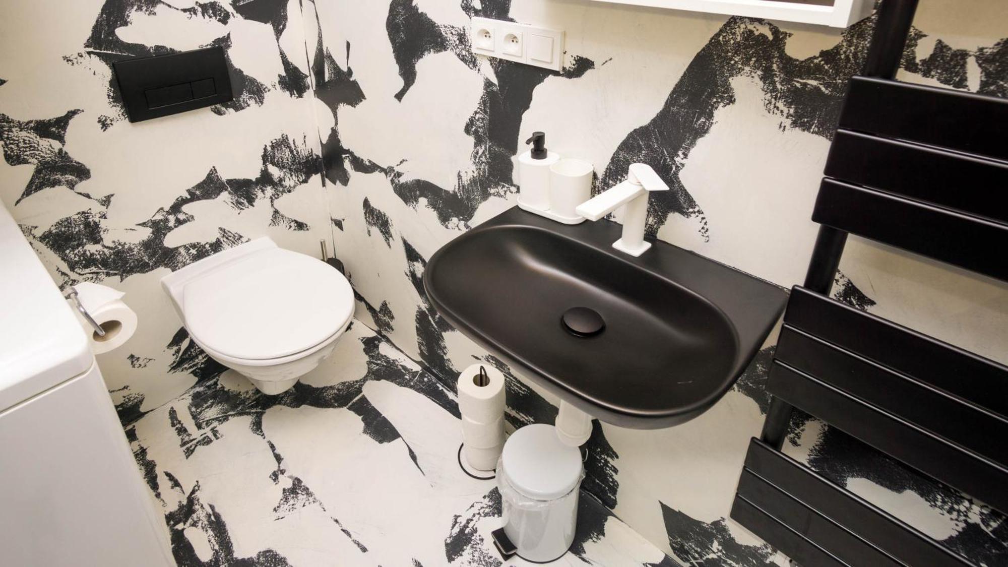 Black & White Apartment Prague By Wenceslas Square And Muzeum Апартаменты